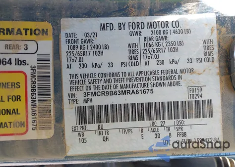 3FMCR9B63MRA61675